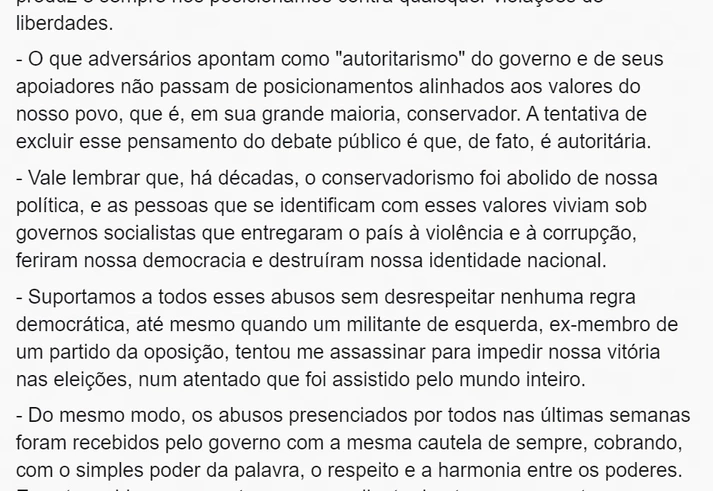 O bolsonarismo está encurralado e vivendo de bravatas O bolsonarismo está encurralado e vivendo de bravatas