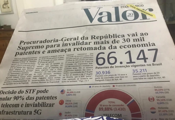 Lobby contra quebra de patentes de medicamentos pagou R$ 1,5 milhão a jornais