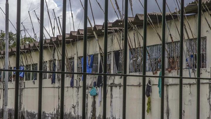 Instalações do Complexo Penitenciário Anísio Jobim (Compaj). Instalações do Complexo Penitenciário Anísio Jobim (Compaj).