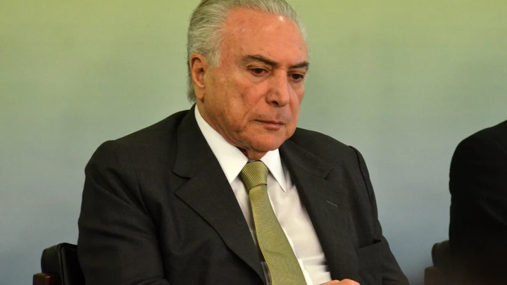BRASÍLIA, DF, 29.06.2017: TEMER-DF - O presidente Michel Temer na cerimônia de um ano da Lei de Responsabilidade das Estatais, no Palácio do Planalto em Brasília, nesta quinta-feira (29). (Foto: Renato Costa/FramePhoto/Folhapress) BRASÍLIA, DF, 29.06.2017: TEMER-DF - O presidente Michel Temer na cerimônia de um ano da Lei de Responsabilidade das Estatais, no Palácio do Planalto em Brasília, nesta quinta-feira (29). (Foto: Renato Costa/FramePhoto/Folhapress)