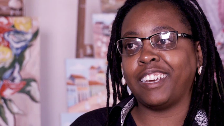 Cidinha da Silva, autora de 17 obras autorais, entre elas “#Parem de nos matar!” e “Um Exu em Nova York”, ganhador do prêmio Biblioteca Nacional (2019) na categoria contos.  Cidinha da Silva, autora de 17 obras autorais, entre elas “#Parem de nos matar!” e “Um Exu em Nova York”, ganhador do prêmio Biblioteca Nacional (2019) na categoria contos.