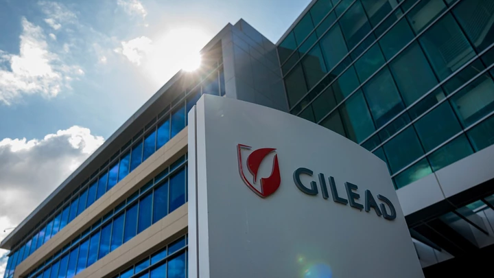 O escritório da Gilead Sciences Inc. na Califórnia. O escritório da Gilead Sciences Inc. na Califórnia.