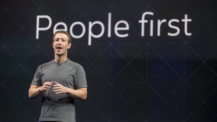 Mark Zuckerberg, presidente e fundador do Facebook, fala durante o evento Oculus connet 3 em San Jose, California, na quinta-feira, 6 de outubro de 2016. 