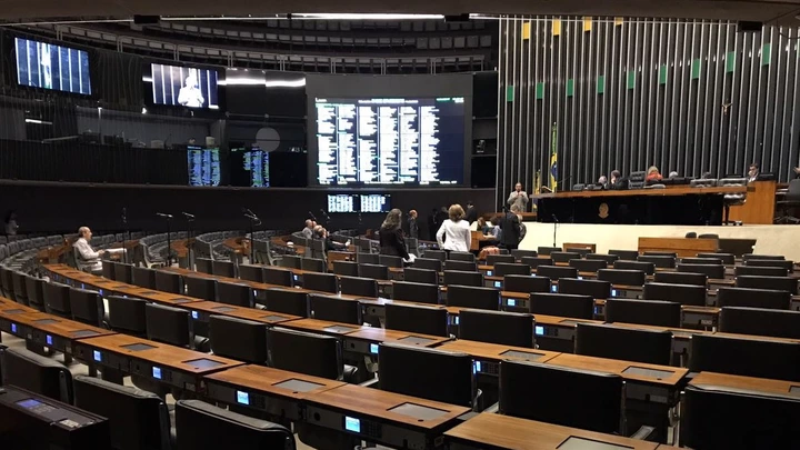 Plenário da Câmara dos Deputados.