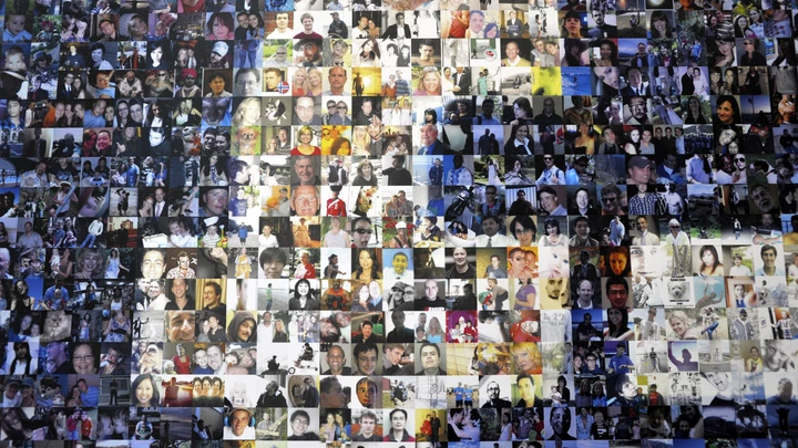 FOREST CITY, NC - APRIL 19:  A collage of profile pictures makes up a wall in the break room at the new Facebook Data Center on April 19, 2012 in Forest City, North Carolina.  The company began construction on the facility in November 2010 and went live today, serving the 845 million Facebook users worldwide.  (Photo by Rainier Ehrhardt/Getty Images) FOREST CITY, NC - APRIL 19:  A collage of profile pictures makes up a wall in the break room at the new Facebook Data Center on April 19, 2012 in Forest City, North Carolina.  The company began construction on the facility in November 2010 and went live today, serving the 845 million Facebook users worldwide.  (Photo by Rainier Ehrhardt/Getty Images)