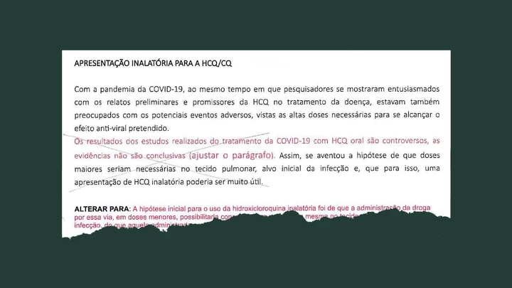 Presidente do CFM editou resolução para esconder falta de evidências sobre cloroquina inalatória