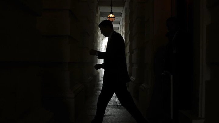 WASHINGTON, DC - FEBRUARY 17:  FBI Director James Comey leaves the Capitol after a meeting February 17, 2017 on Capitol Hill in Washington, DC. Comey met with Senate members for a closed door meeting at the Capitol.  (Photo by Alex Wong/Getty Images) WASHINGTON, DC - FEBRUARY 17:  FBI Director James Comey leaves the Capitol after a meeting February 17, 2017 on Capitol Hill in Washington, DC. Comey met with Senate members for a closed door meeting at the Capitol.  (Photo by Alex Wong/Getty Images)