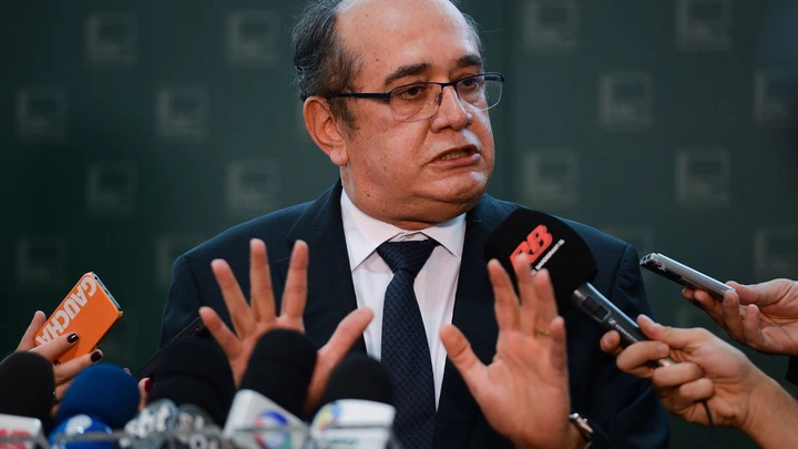 O ministro do Superior Tribunal Federal, Gilmar Mendes fala sobre o financiamento particular de campanhas políticas (Elza Fiúza/Agência Brasil)
