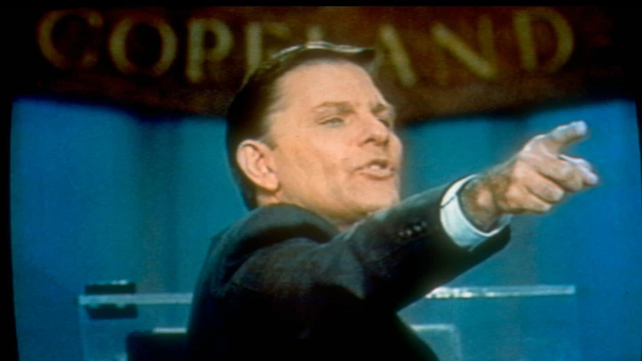 TV evangelist Kenneth Copeland, prob. during his TV show Day of Discovery.  (Photo by Shelly Katz/The LIFE Images Collection via Getty Images/Getty Images) TV evangelist Kenneth Copeland, prob. during his TV show Day of Discovery.  (Photo by Shelly Katz/The LIFE Images Collection via Getty Images/Getty Images)