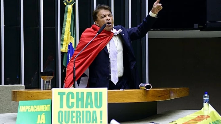 O deputado Wladimir Costa, que votou pelo impeachment de Dilma.