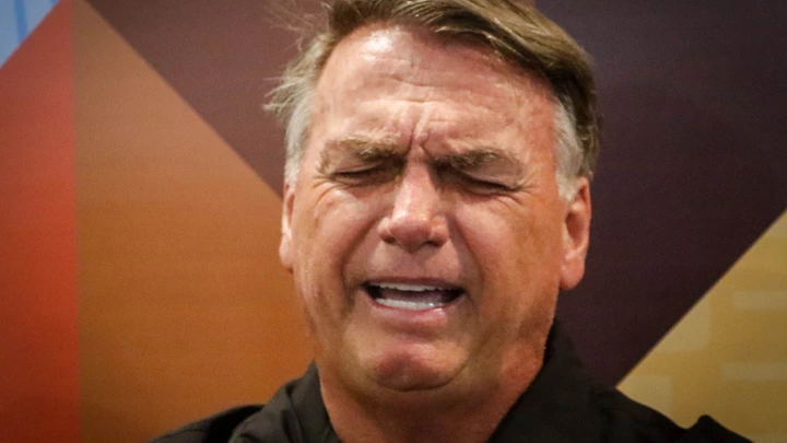 Ex-presidente, Jair Bolsonaro durante a abertura oficial do XIV Salão Nacional e Internacional das motopeças, em São Paulo, no dia 11 de março (Foto: Aloisio Mauricio/Fotoarena/Folhapress) Ex-presidente, Jair Bolsonaro durante a abertura oficial do XIV Salão Nacional e Internacional das motopeças, em São Paulo, no dia 11 de março (Foto: Aloisio Mauricio/Fotoarena/Folhapress)