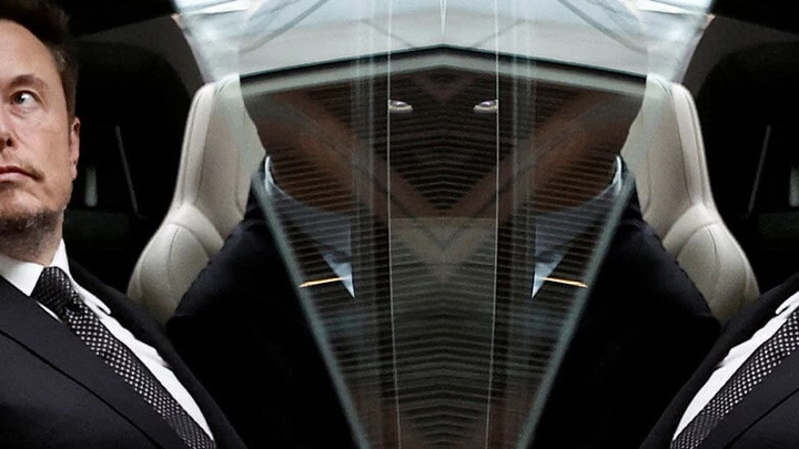 Elon Musk, controlador da Tesla Elon Musk, controlador da Tesla