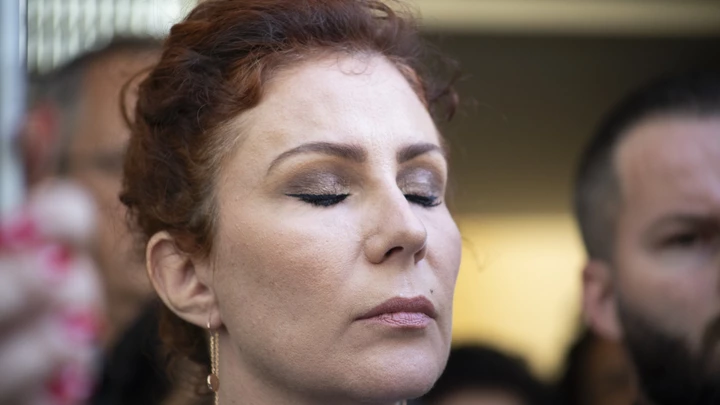 A deputada federal Carla Zambelli, do PL de São Paulo, durante entrevista na sede do partido no dia 15 de maio (Foto: Nino Cirenza/Ato Press/Folhapress) A deputada federal Carla Zambelli, do PL de São Paulo, durante entrevista na sede do partido no dia 15 de maio (Foto: Nino Cirenza/Ato Press/Folhapress)