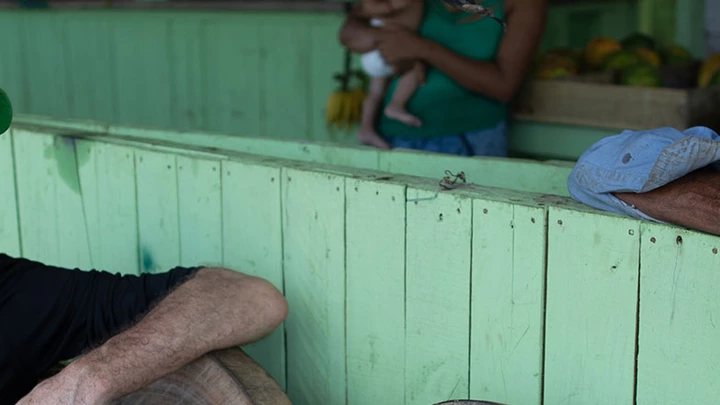 Dom Phillips no acampamento Dalcídio Jurandir em Eldorado dos Carajás, 2019. Dom Phillips no acampamento Dalcídio Jurandir em Eldorado dos Carajás, 2019.