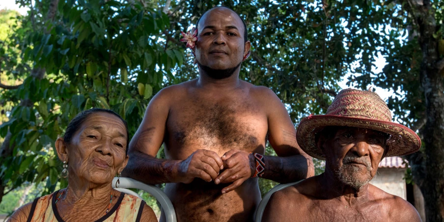 “Às vezes passo necessidade por não poder ir pescar, por não poder caçar um bichinho pra comer”, conta Aldeli de Jesus Ribeiro Akroá-Gamella. “Às vezes passo necessidade por não poder ir pescar, por não poder caçar um bichinho pra comer”, conta Aldeli de Jesus Ribeiro Akroá-Gamella.