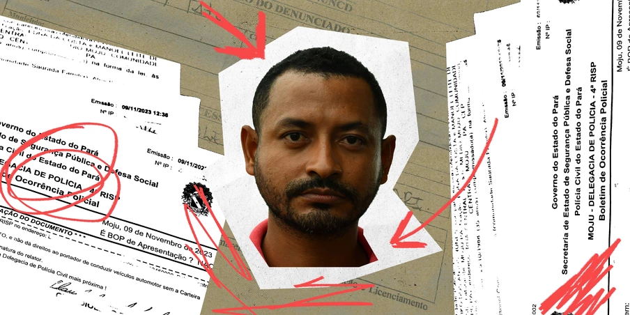 Vinte mil reais é o valor estipulado para a milícia local matar Claudileno, denunciante da extração ilegal de seixo, no rio Moju, que corta sua cidade. Vinte mil reais é o valor estipulado para a milícia local matar Claudileno, denunciante da extração ilegal de seixo, no rio Moju, que corta sua cidade.