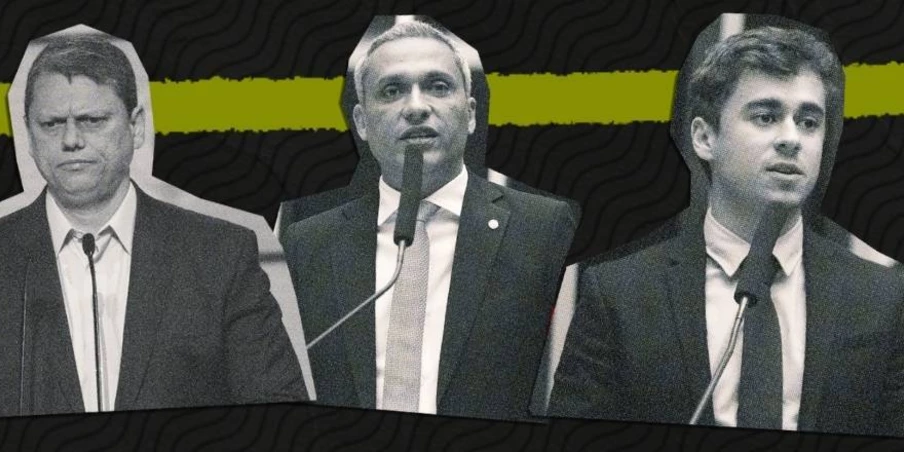 Extrema direita cresce em estados estratégicos e fortalece planos de Tarcísio, Nikolas e Gayer para 2026 Extrema direita cresce em estados estratégicos e fortalece planos de Tarcísio, Nikolas e Gayer para 2026