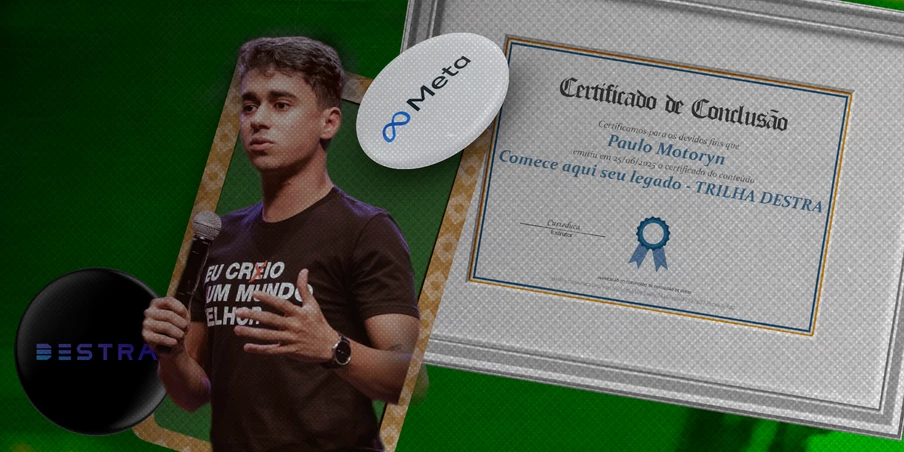 Empresa de Nikolas gasta R$ 750 mil na Meta para convocar cristãos para guerra Empresa de Nikolas gasta R$ 750 mil na Meta para convocar cristãos para guerra