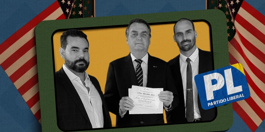 PL usou R$ 600 mil de dinheiro público para pagar sócio de Eduardo Bolsonaro PL usou R$ 600 mil de dinheiro público para pagar sócio de Eduardo Bolsonaro