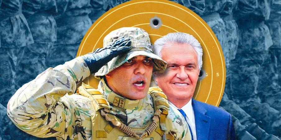 PM promovido por Ronaldo Caiado matou delator do PCC PM promovido por Ronaldo Caiado matou delator do PCC