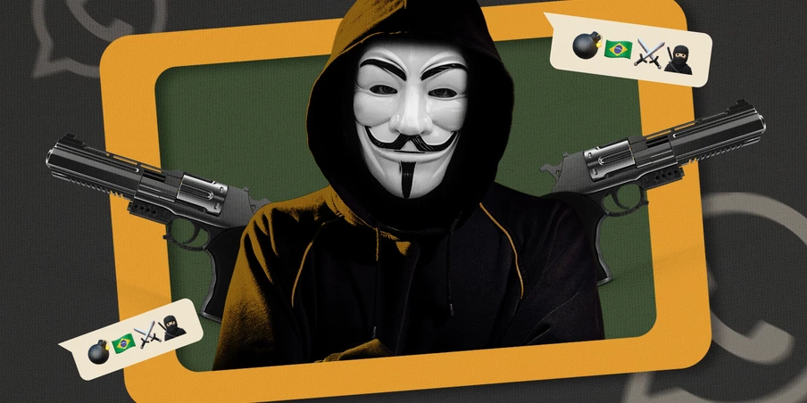 Vídeo que circula no WhatsApp convoca ações violentas do bolsonarismo Vídeo que circula no WhatsApp convoca ações violentas do bolsonarismo