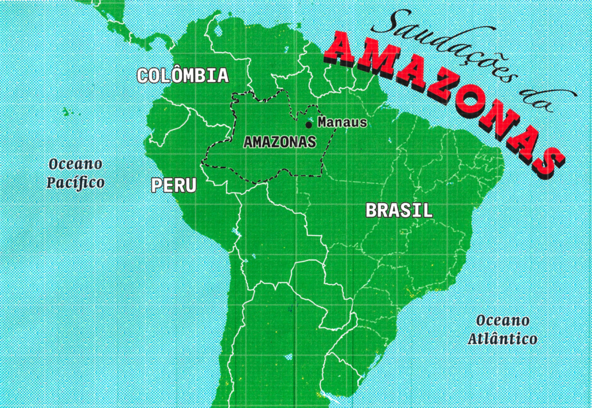 Mapa do Amazonas
